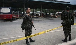Xe cán phải bom, 7 lính Philippines thiệt mạng